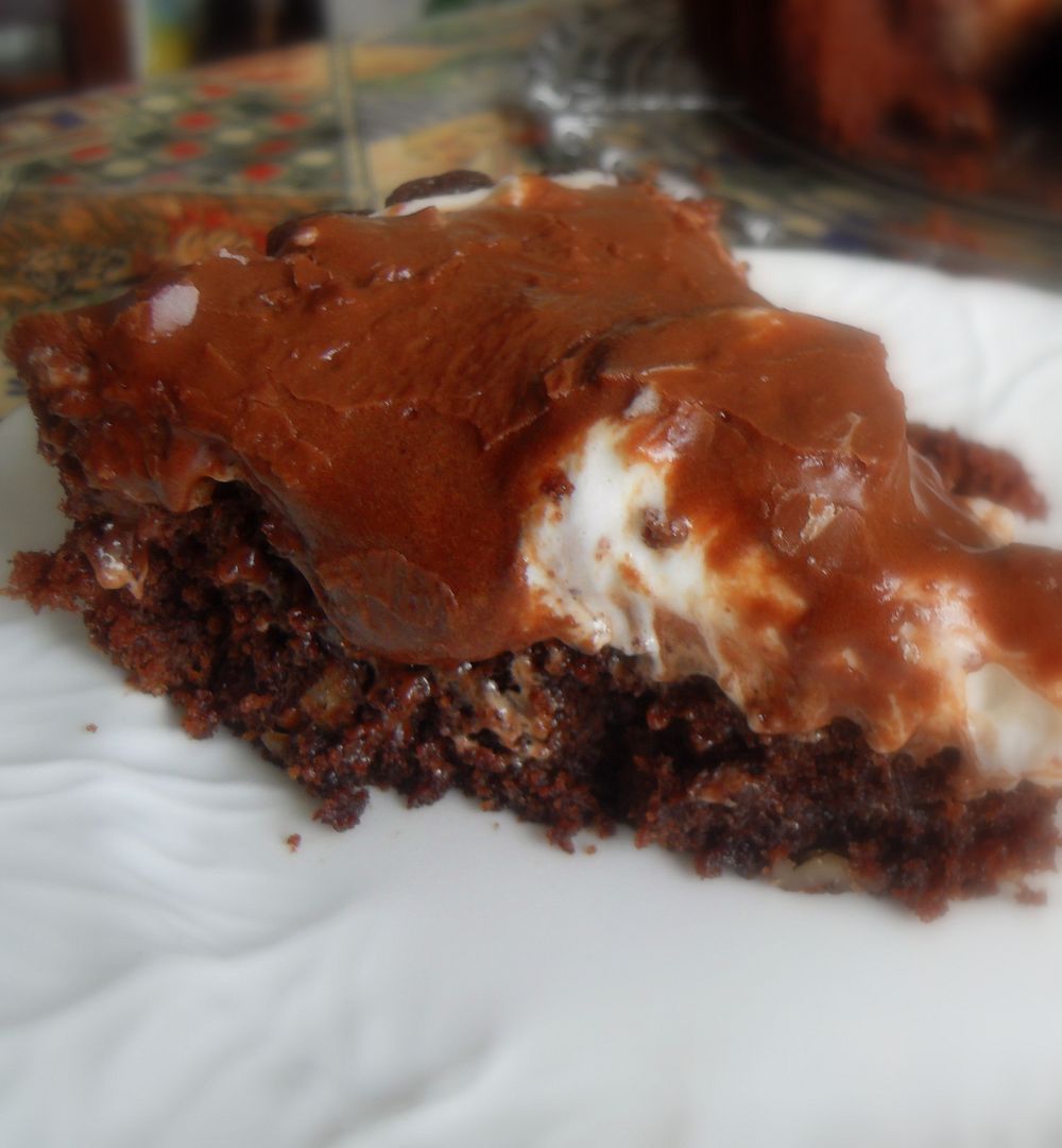 Fudge Brownie Pie by The English Kitchen
